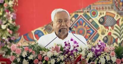 सीएम नीतीश कुमार।