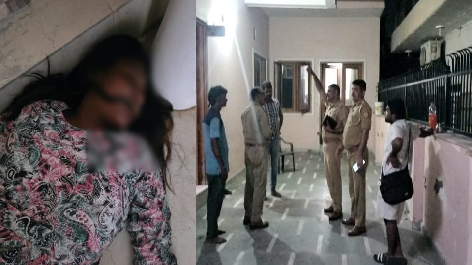 girl from Punjab was murdered in a guest house in Vrindavan mathura news