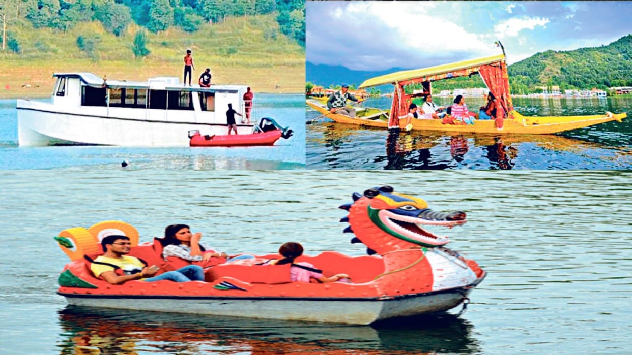 Himachal: Cruise will not run in Pong Dam; Agreement made on Shikara and paddle boat