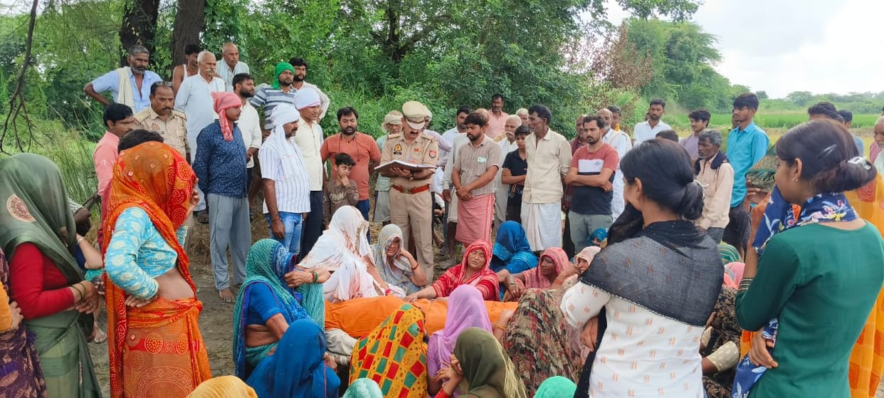Farmer died by drowning while crossing the river