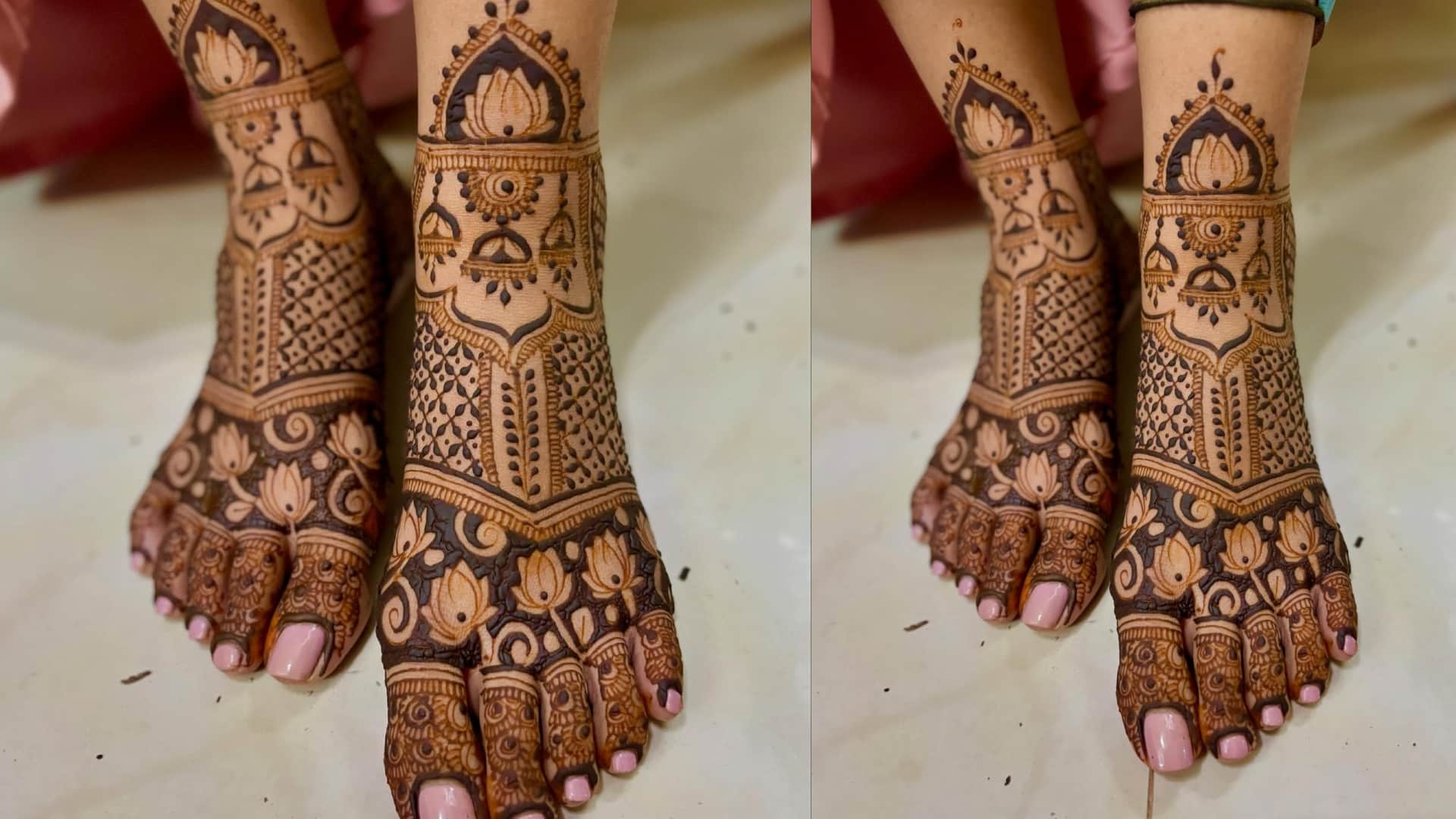 Hartalika Teej 2025 Beautiful Mehndi Design Ideas for Feet Easy and Traditional Style