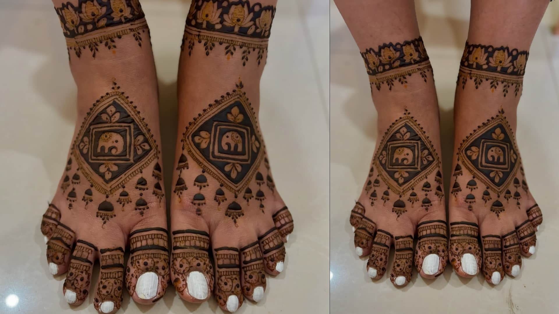 Hartalika Teej 2025 Beautiful Mehndi Design Ideas for Feet Easy and Traditional Style