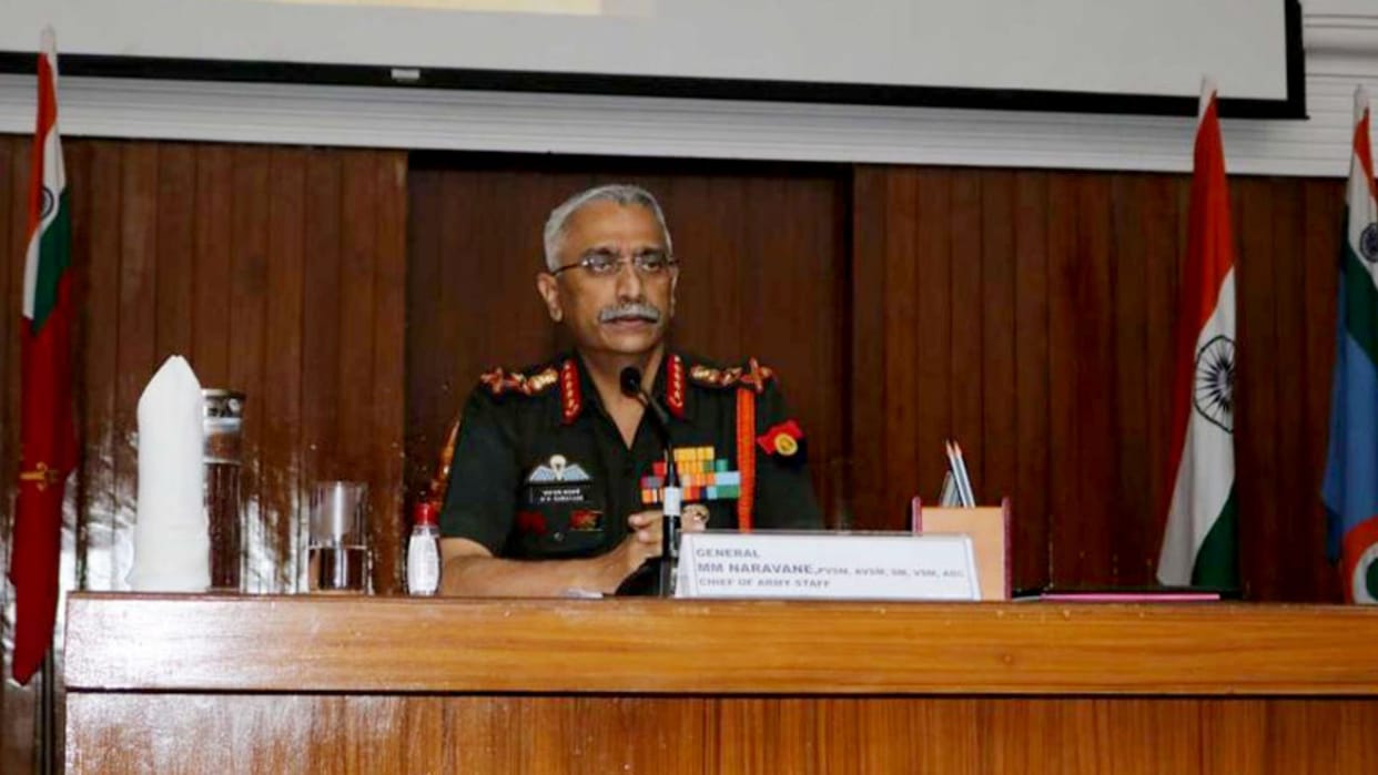 Former Army chief Gen MM Naravane Said Very happy India China moving forward on discussing boundary question