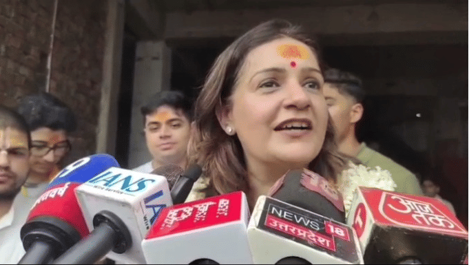 UP: Shiv Sena leader Priyanka Chaturvedi said- Constitution amendment is a conspiracy against democracy