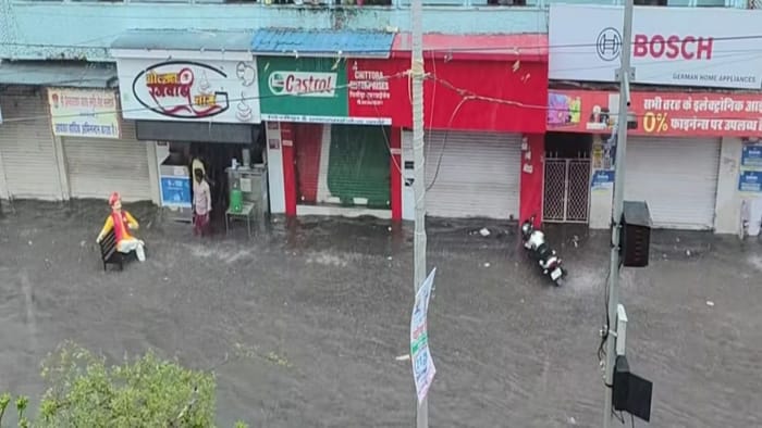 Rajasthan Weather Update: Heavy Rain Continues, Flood-like Conditions in Kota, Baran, Bundi and Sawai Madhopur