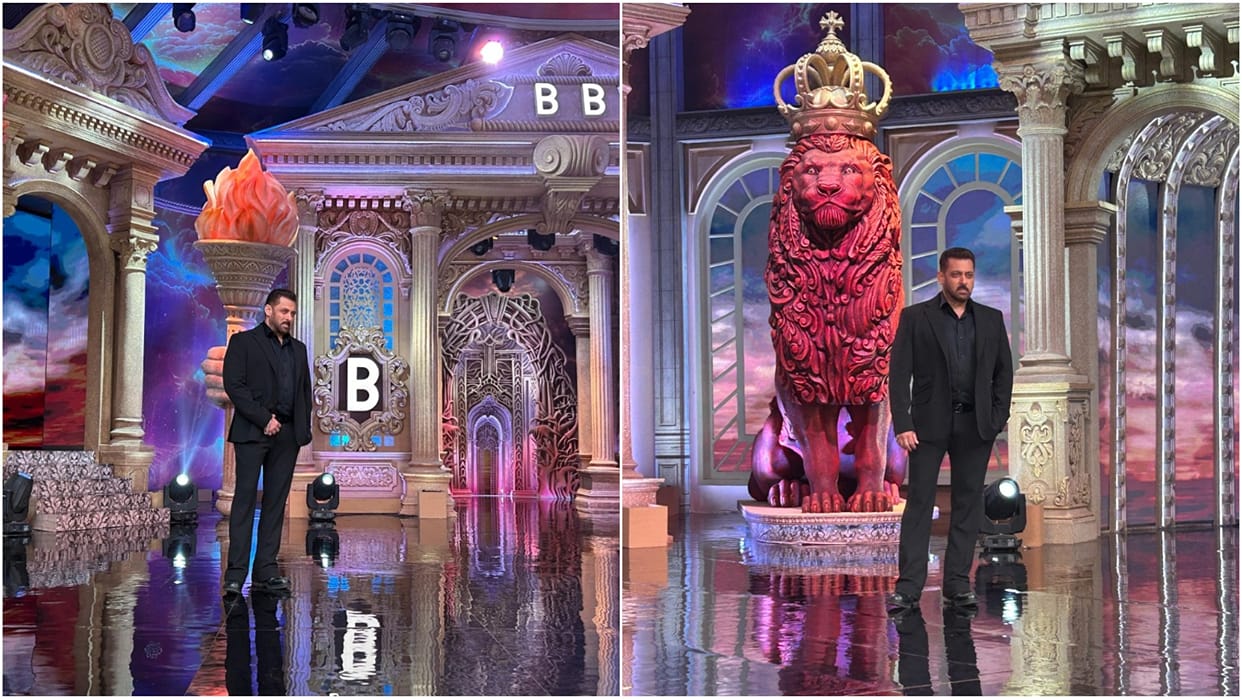 salman khan first pictures gets viral from bigg boss 19 set contestants list
