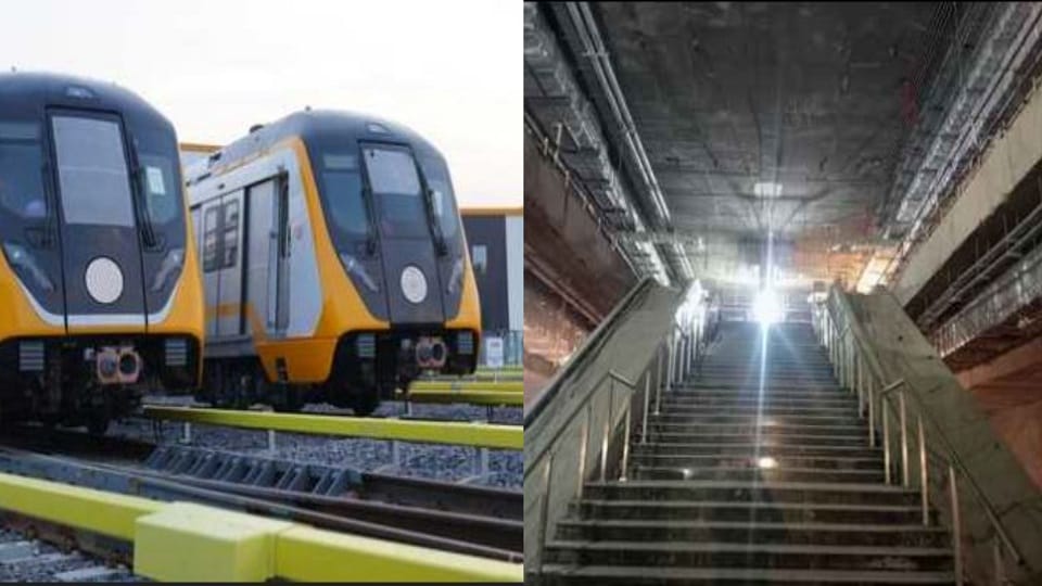 Metro trial will be conducted till ISBT in Agra
