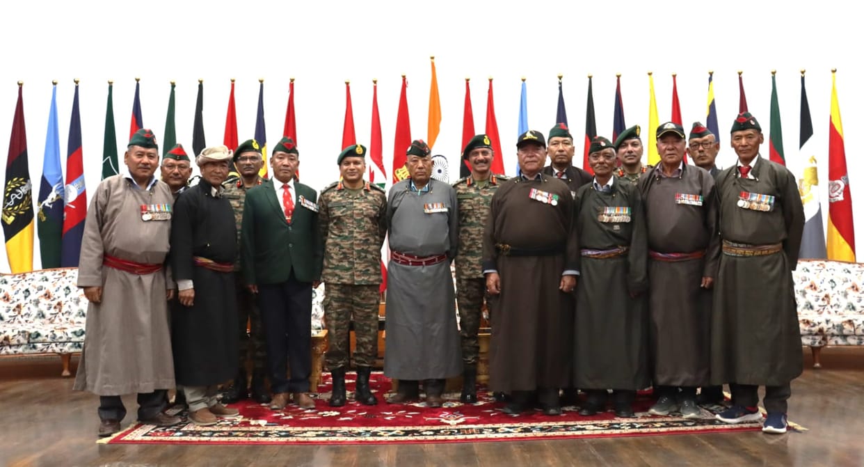Leh News: Ladakh heroes honored in Fire and Fury Corps ex-servicemen rally, more than 1500 participated