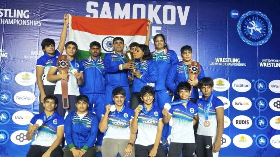 Under 20 World Wrestling Championship 2025 Indian women junior team ranked second overall won five medals