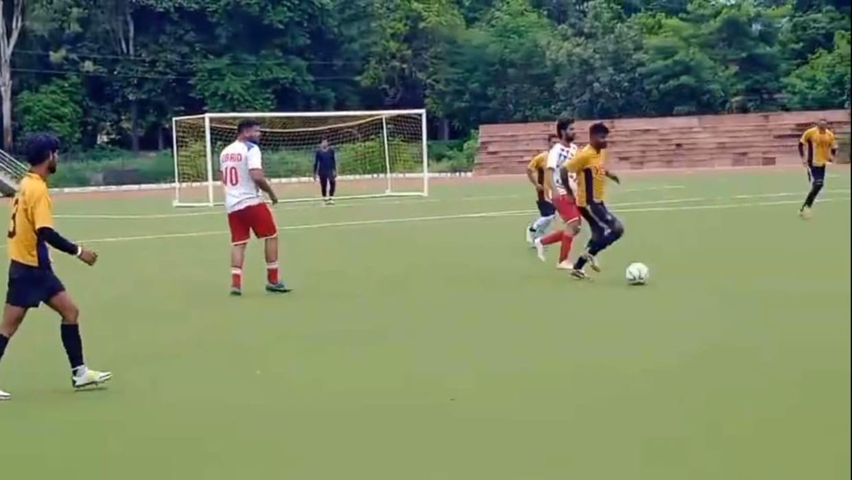 Jhansi: Football tournament begins, will run from 23 to 29 August
