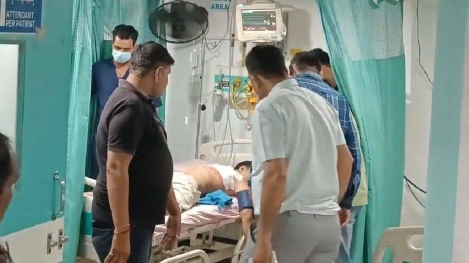Firing on Kalia in Rewari  Haryana Crime
