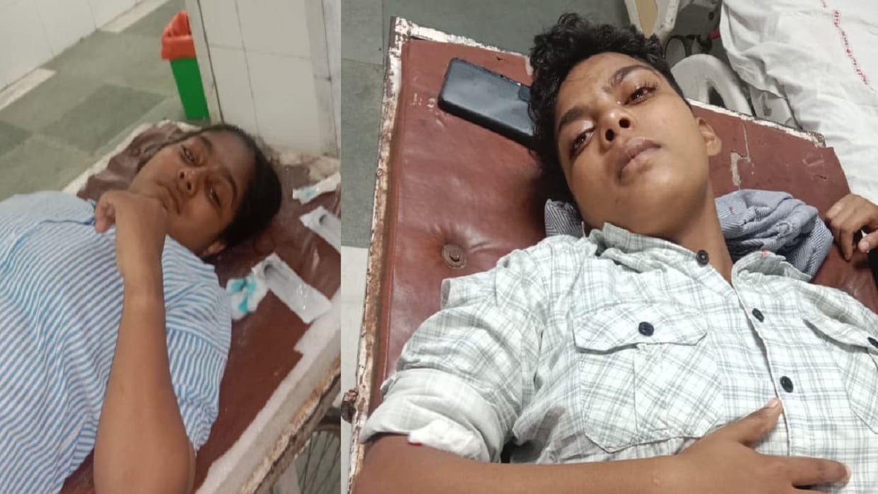 Accident in Rohtak: Seven students injured as pickup vehicle lost balance, police took driver into custody