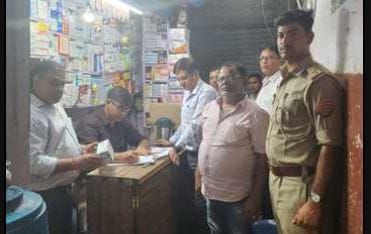 drug department raided two medical stores On the complaint of fake medicines