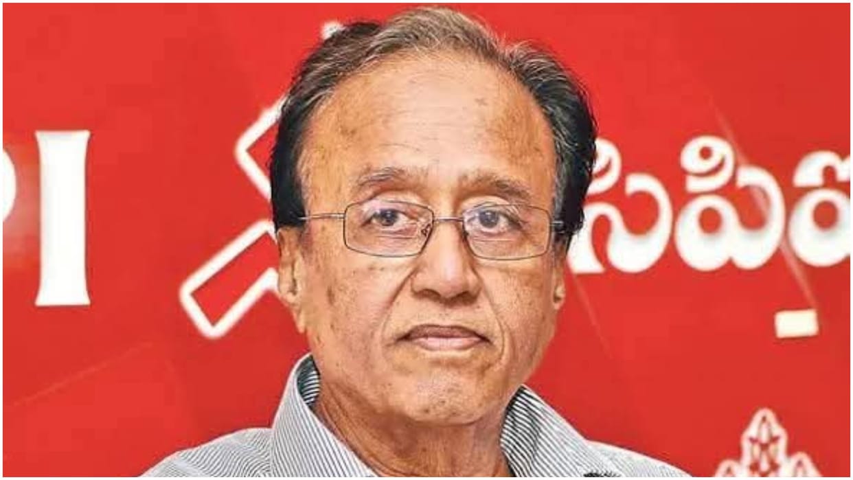 CPI Leader Suravaram Sudhakar Reddy, A Two-Time MP, Dies At 83 Know all about him
