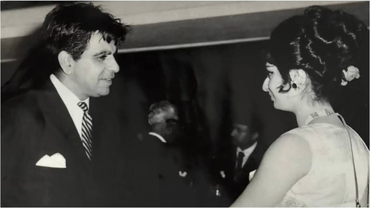 Saira Banu Shares her throwback Photos with late husband Dilip Kumar with love note on Her Birthday