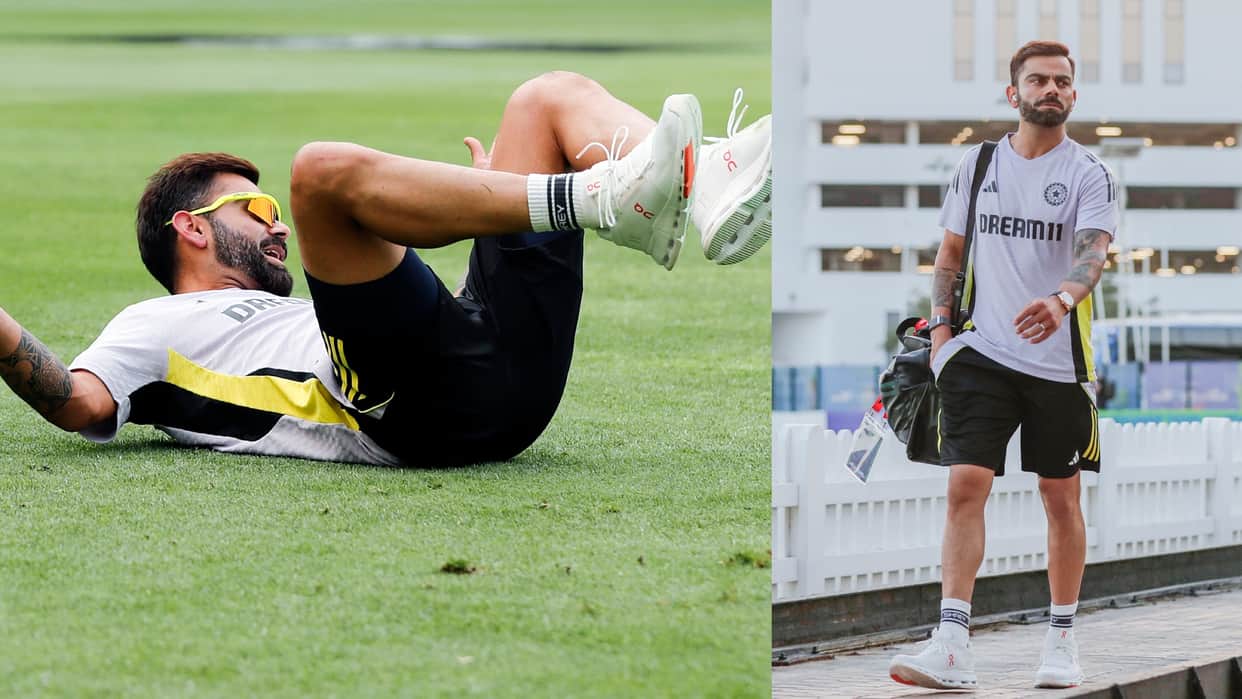 virat kohli practicing hard for australia tour in lords photos goes viral on social media