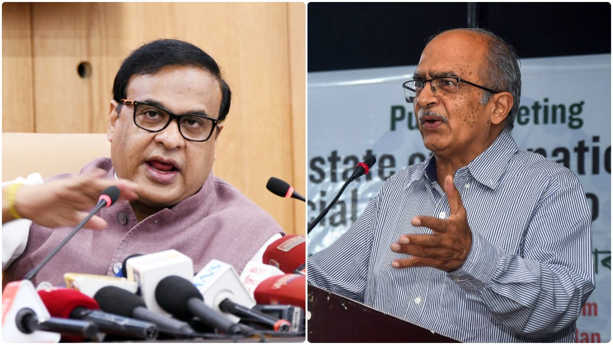 Assam CM Himanta Biswa Sarma engaged in illegal activities, alleges Prashant Bhushan