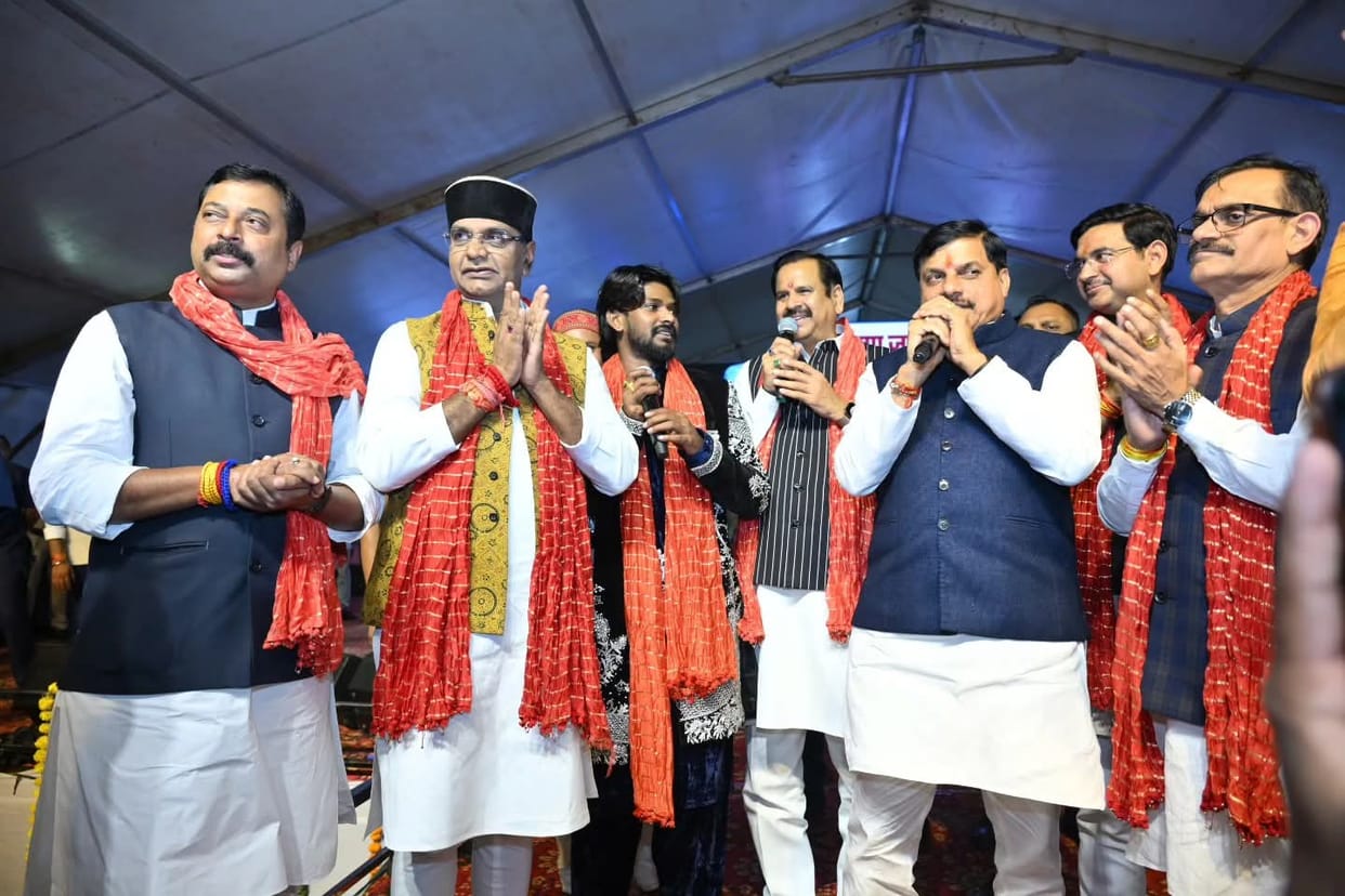 Matki Phod: CM sang Govinda Aala Re, Sunil Shetty said Bhopal people, it is not possible for me to forget you