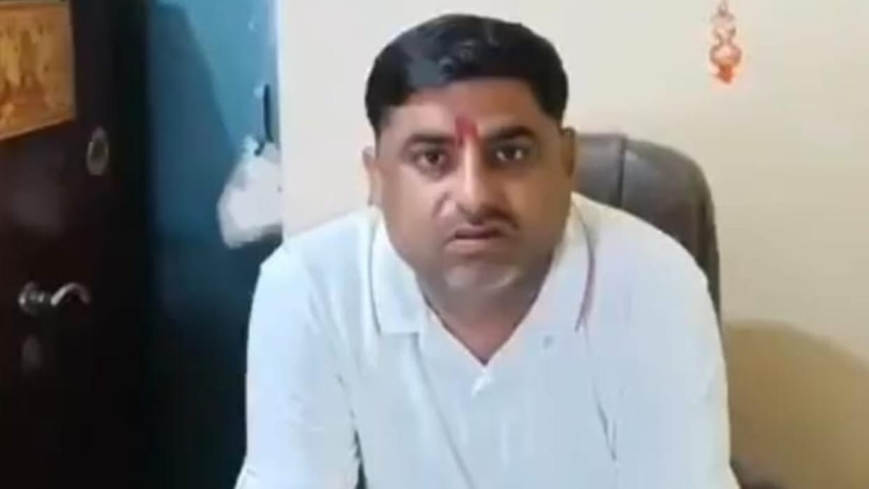 Jhansi: BJP official's life in danger, shared his ordeal on social media