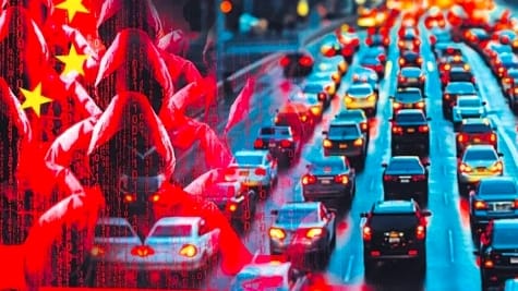 China electric cars and spyware anger of Dragon can be nasty power to bring traffic of London to its knees