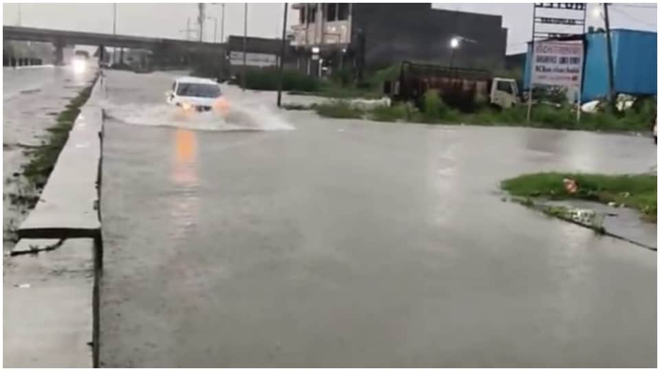 बारिश से दौसा  में बिगड़े हालात।