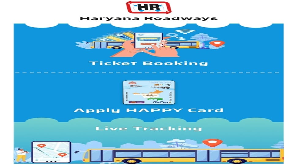 App for tracking Haryana Roadways buses