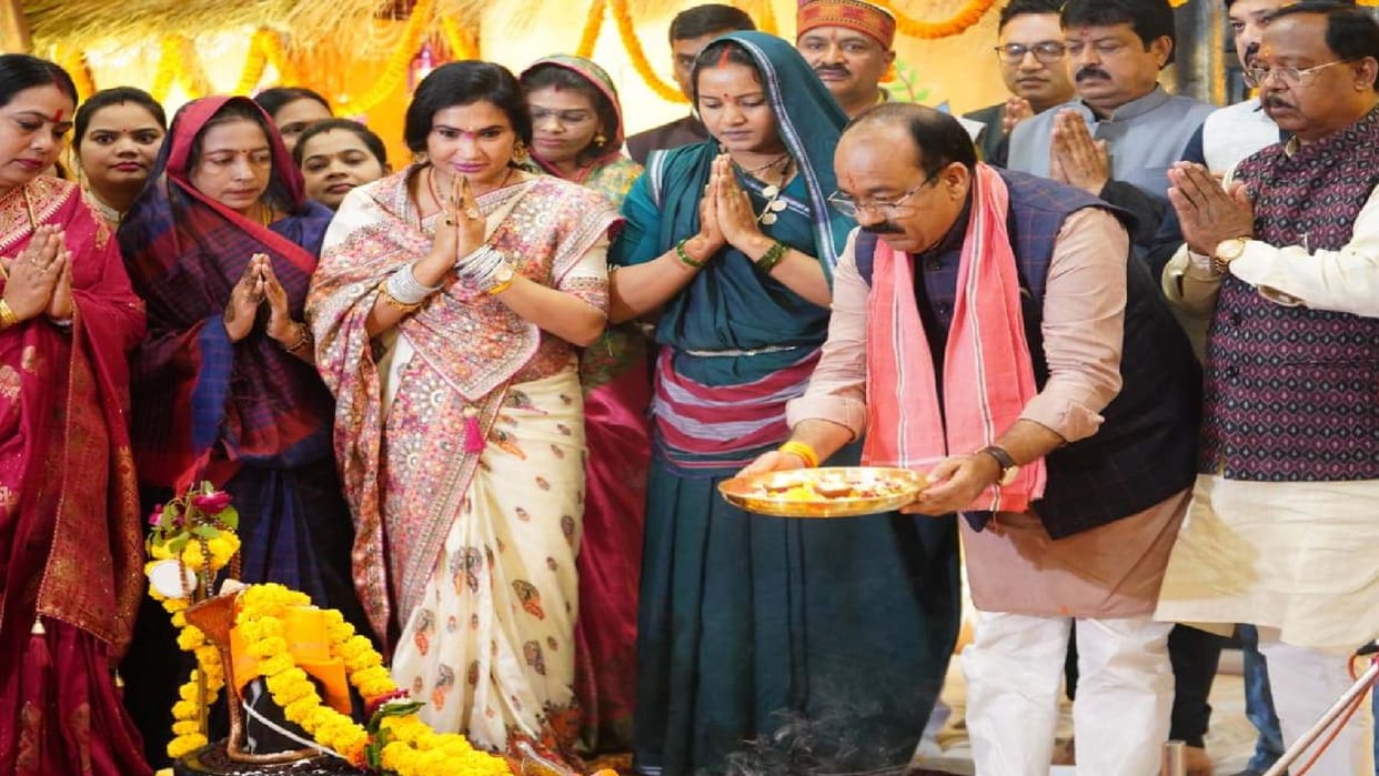 Grand organization of women's conference and Teeja-Pora festival in Chhattisgarh Silver Festival