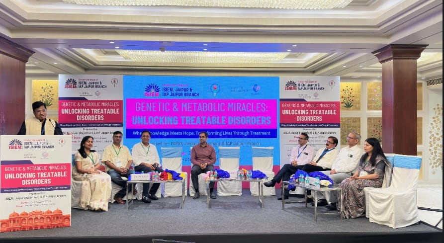 Rajasthan News Discussion on genetic and metabolic diseases In Jaipur