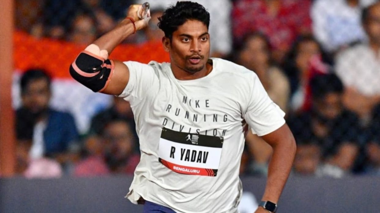 javelin thrower Rohit Yadav clinched gold medal at the National Inter-Sate Athletics Championships