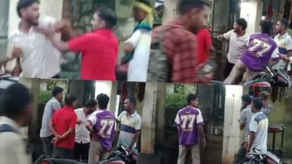There was a fierce fight between the owner of the snack shop and the neighbouring shopkeeper