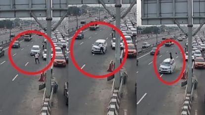 Traffic policeman hit on Delhi-Meerut Expressway