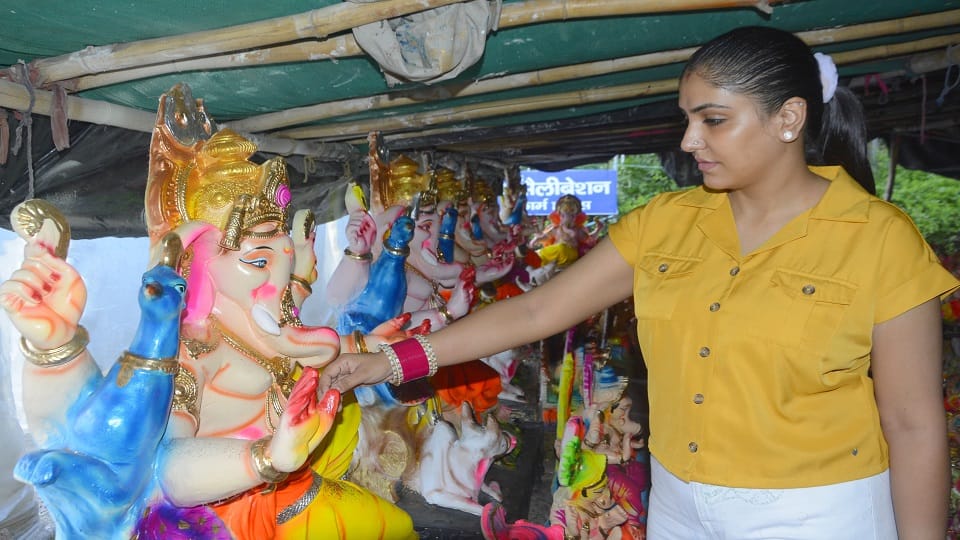 Rajasthani artists are adding colors to Ganesh murti