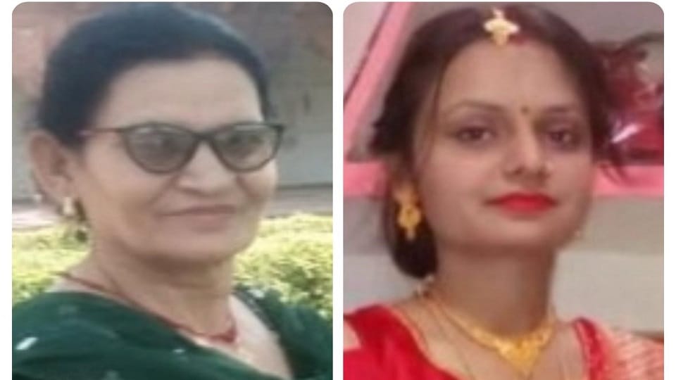 Bijnor: Container hits car on highway, mother-in-law and daughter-in-law killed, son and car driver injured
