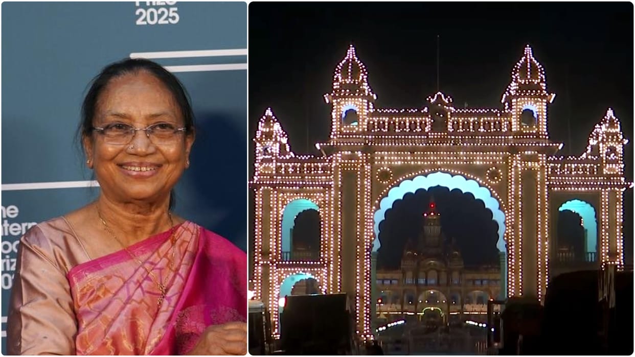 Karnataka: Controversy over inauguration of Mysore Dussehra festival, politics over Booker Prize winner Banu