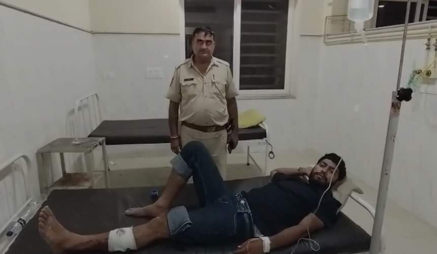 Dholpur News: फायरिंग करने वाले आरोपी पुलिस ने सिखाया सबक।