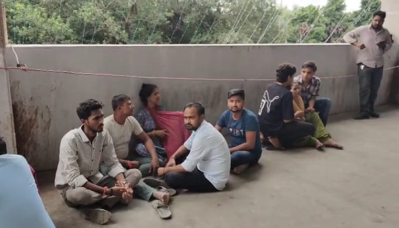 road accident in Greater Noida Car hits four teenagers riding a bike all die