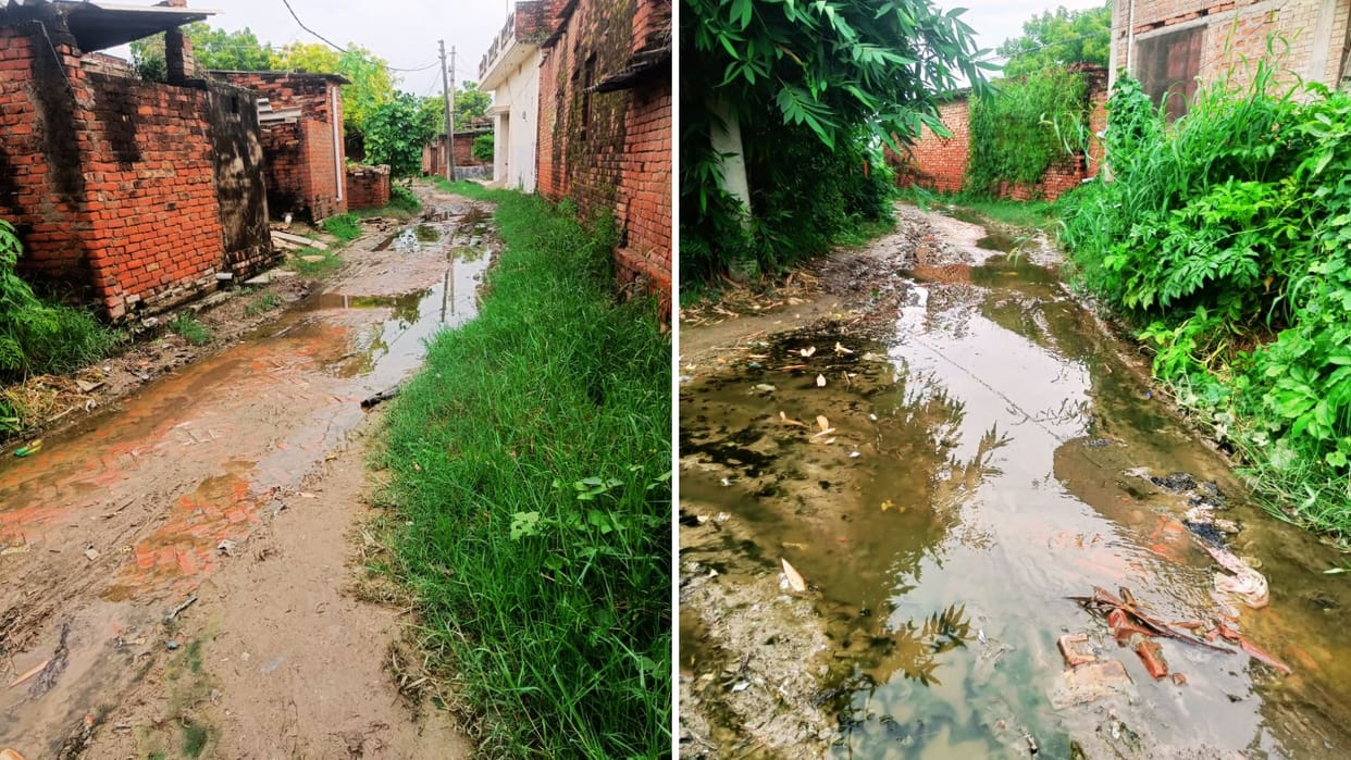 Chandauli News People appealed to MLA now government should get road constructed