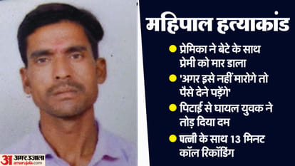 girlfriend and her son along with friends killed young man In Jhansi