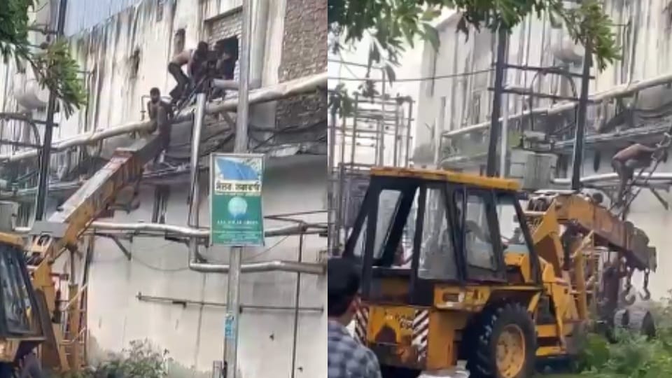 Ammonia gas leak in Jalandhar 30 workers trapped in factory rescued with crane