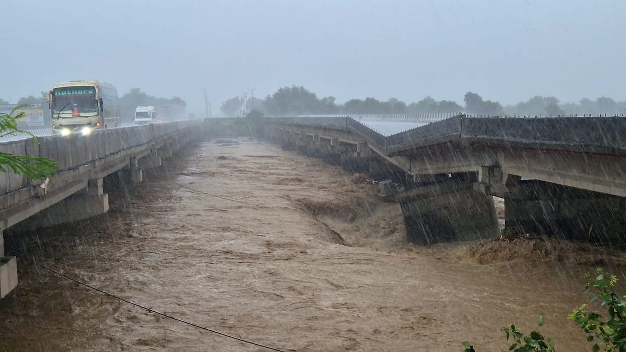 Heavy rains again caused havoc. connectivity to many routes was disrupted due to roads being washed away,