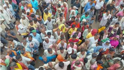 खाद के लिए किसानों में हाहाकार