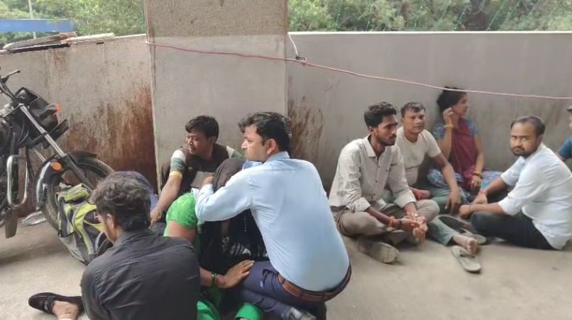 road accident in Greater Noida Car hits four teenagers riding a bike all die