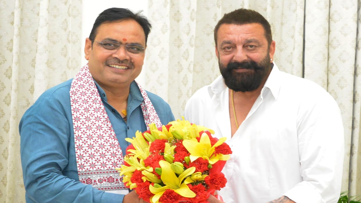Jaipur News: Sanjay Dutt Meets CM Bhajanlal Sharma, Discusses Film City and New Film Policy