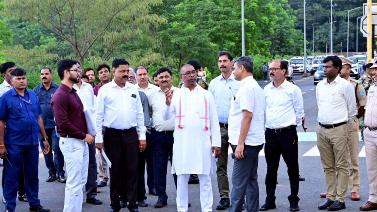Jharkhand: CM Hemant Soren inspected the convention center, gave necessary instructions to the officials
