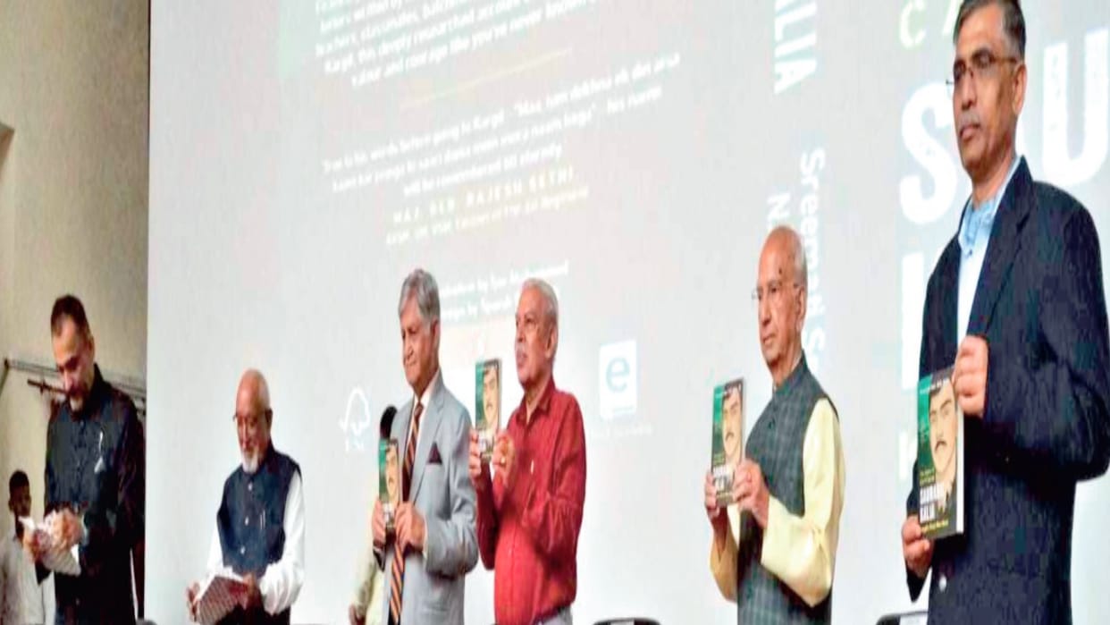 The heroic saga written on martyr Captain Saurabh will inspire the youth, former Army Chief VP Malik released