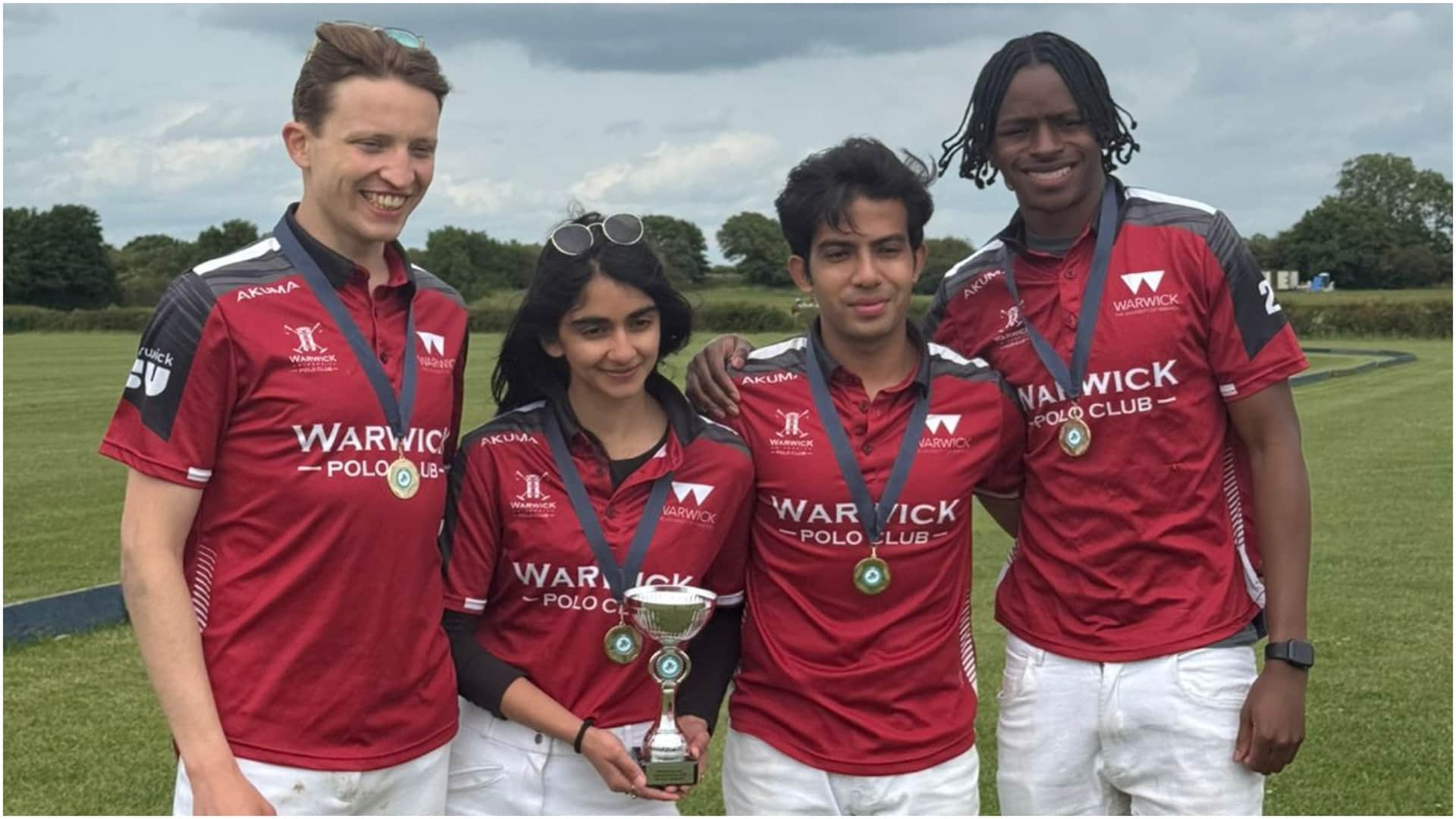 Anubhav Sachan Creates History: First Indian to Win UK University Polo Championship with Warwick Team