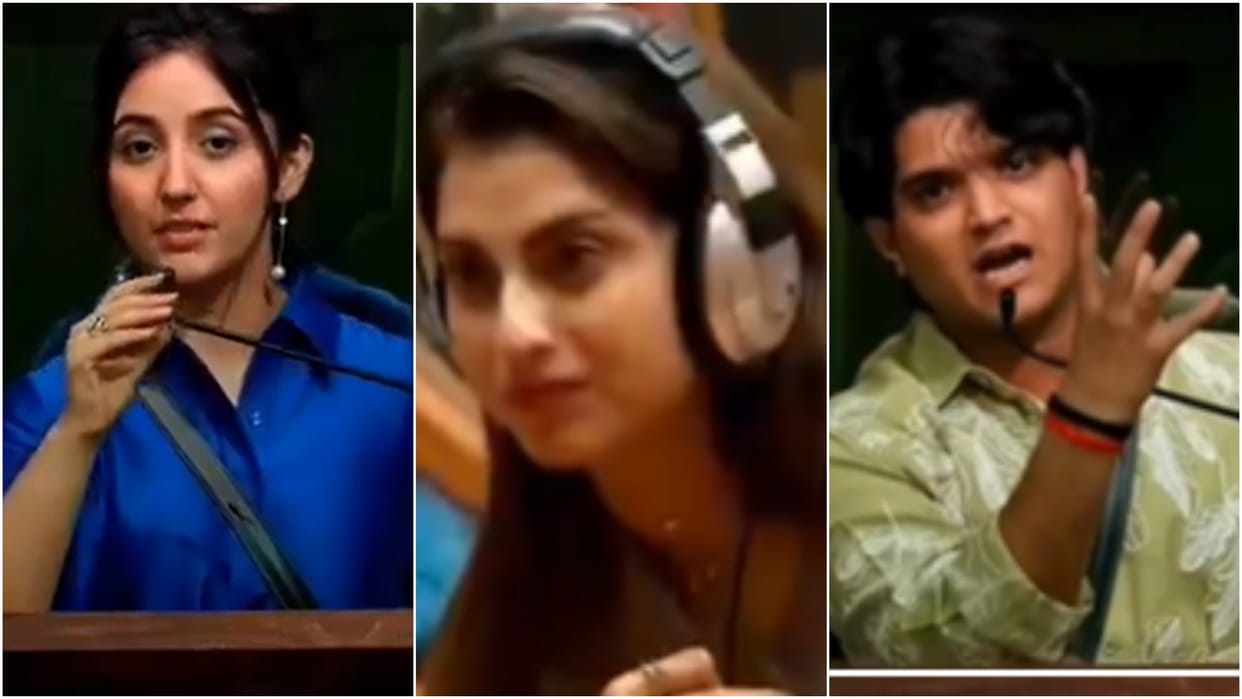 Bigg boss 19 nominated contestants promo farhana bhatt sent to secret room