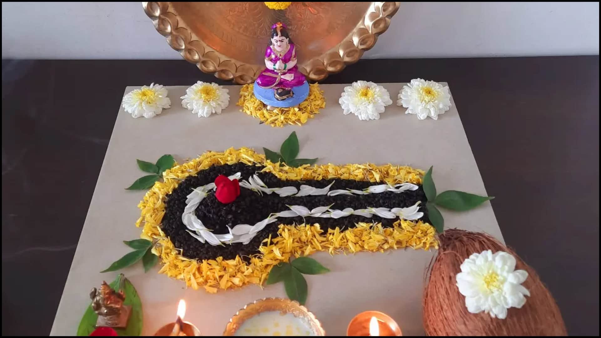 Hartalika Teej 2025 Rangoli Design Images Lord Shiva Parvati Teej Special Rangoli Easy Design