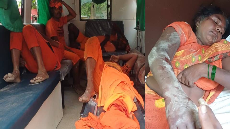 Roadways bus collided with pickup of devotees in Barabanki more than 24 people injured
