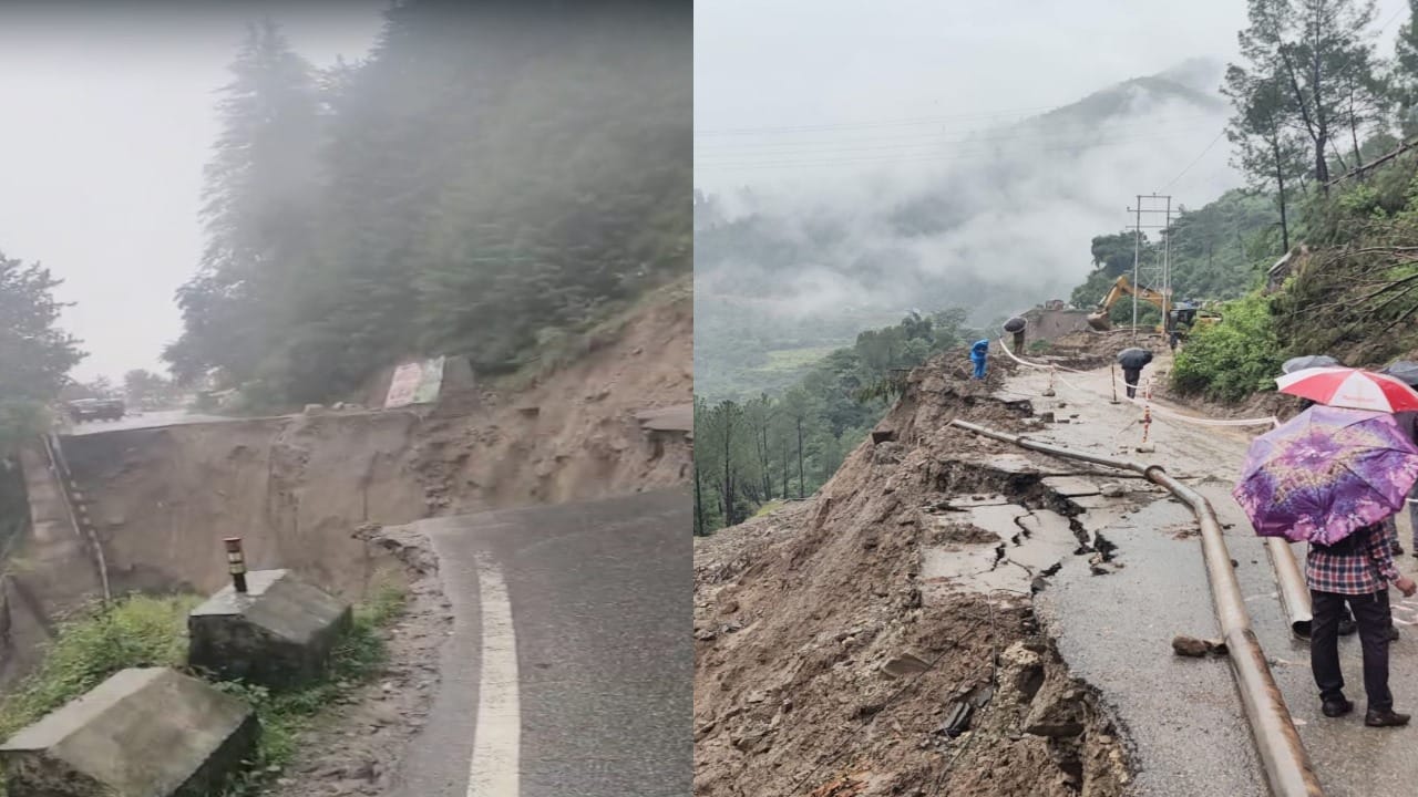 Red alert issued in Himachal due to heavy rain bridges destroyed houses washed away five dead